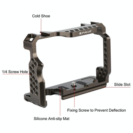 Sony A7 Iii / A7R Iii Camera Cage Stabilizer - Bronze No Handle