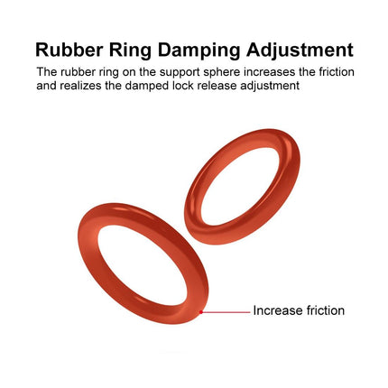 Universal Magic Arm With Ball Head Mount - Black