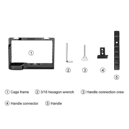 Sony Alpha 7C Video Camera Cage With Handle