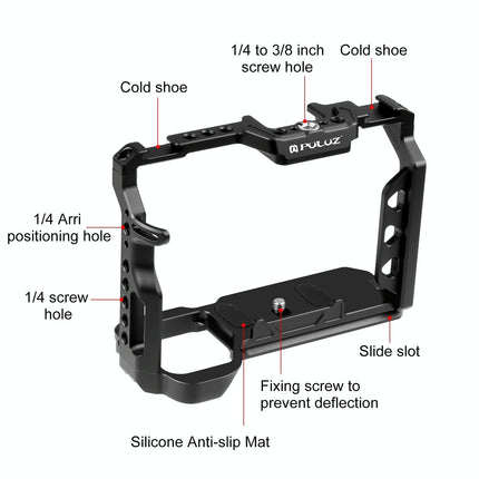 Sony A7 Camera Cage Stabilizer Rig - Metal Black