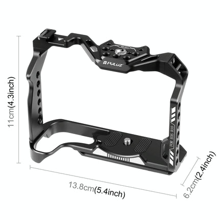 Metal Camera Cage For Canon Eos R10 Stabilizer Rig - Black