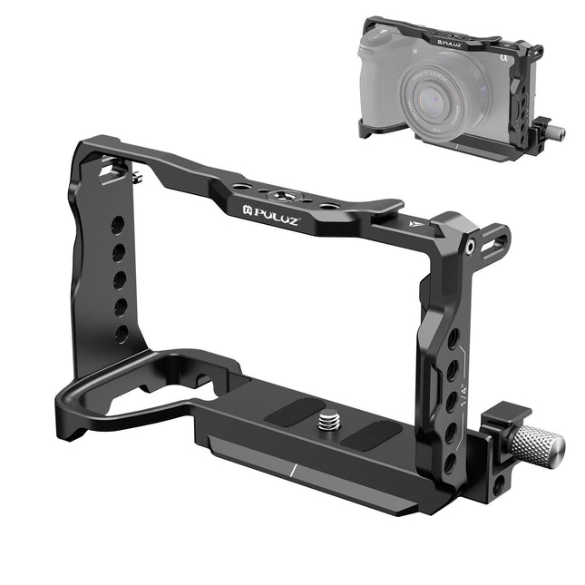 Metal Camera Cage Stabilizer For Sony A6700 - Black