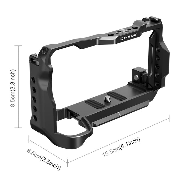 Metal Camera Cage Stabilizer For Sony A6700 - Black