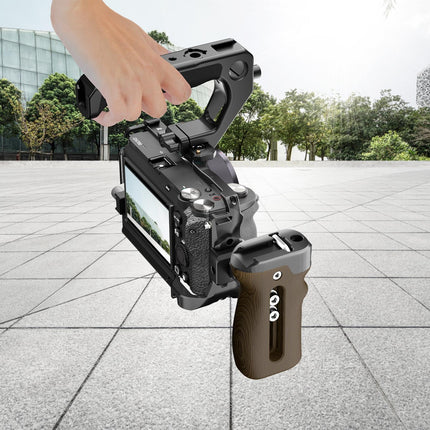 Metal Camera Cage Stabilizer For Sony A6700 - Black