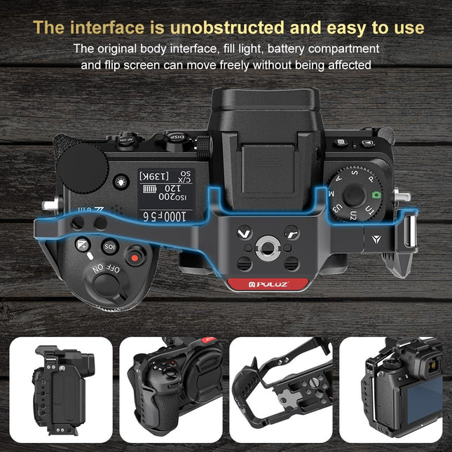 Metal Camera Cage For Nikon Z6Iii / Z6Ii - Stabilizer Rig Black