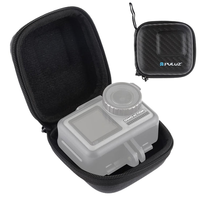 Compact Carbon Fiber Camera Storage Bag For Dji Action Gopro Mijia And More