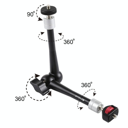 Adjustable Articulating Magic Arm - 11 Inch Aluminum Alloy