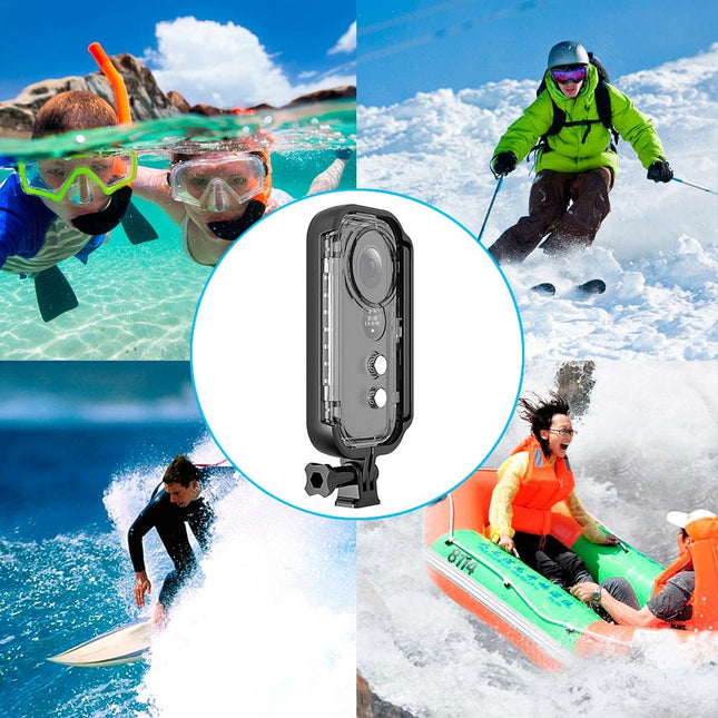 Waterproof Housing For Insta360 One X - 30M Depth