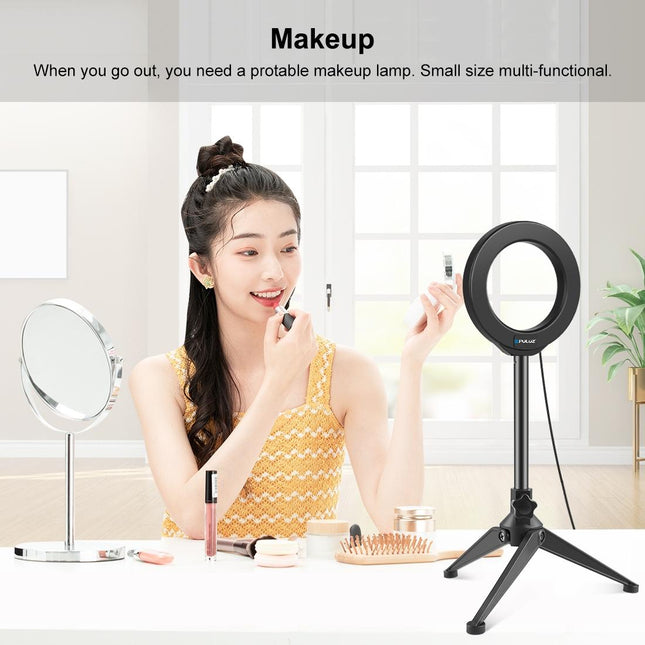 Adjustable Desktop Tripod Selfie Stick Holder - Compact