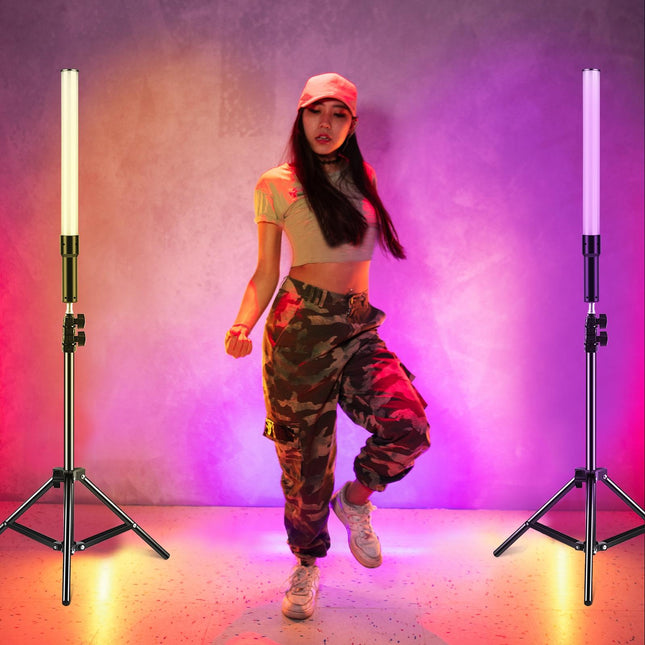 Handheld Rgb Fill Light With 144 Leds