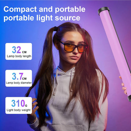 Handheld Rgb Fill Light With 135 Leds