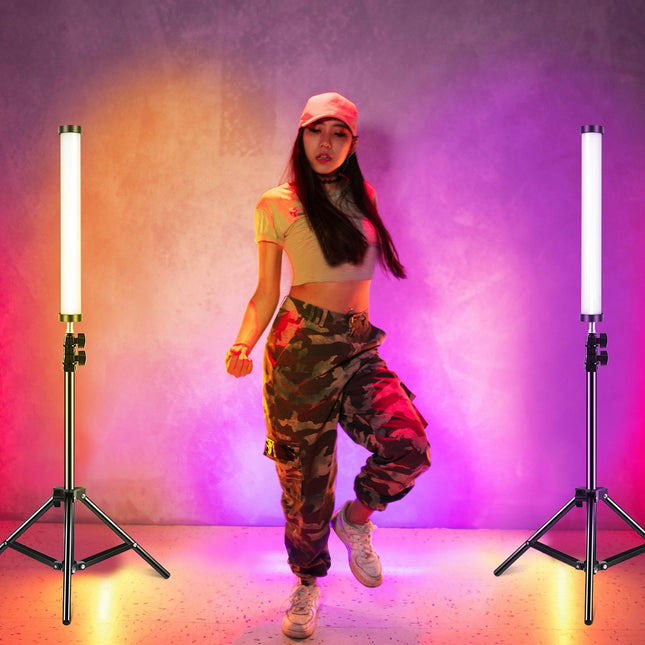 Handheld Rgb Fill Light With 135 Leds