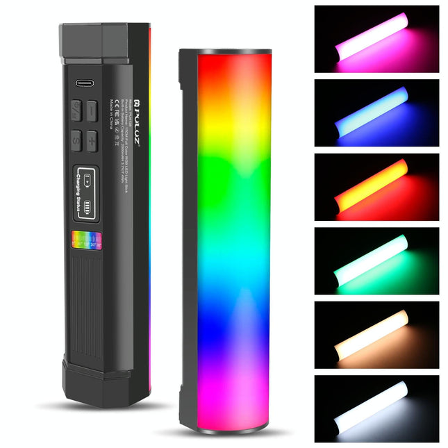 17Cm Handheld Rgb Magnetic Led Fill Light Stick - Full Colour
