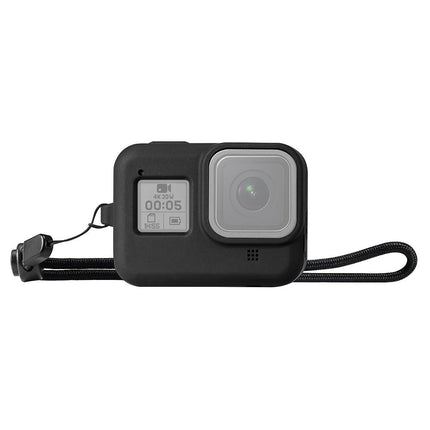 Gopro Hero8 Silicone Case With Wrist Strap