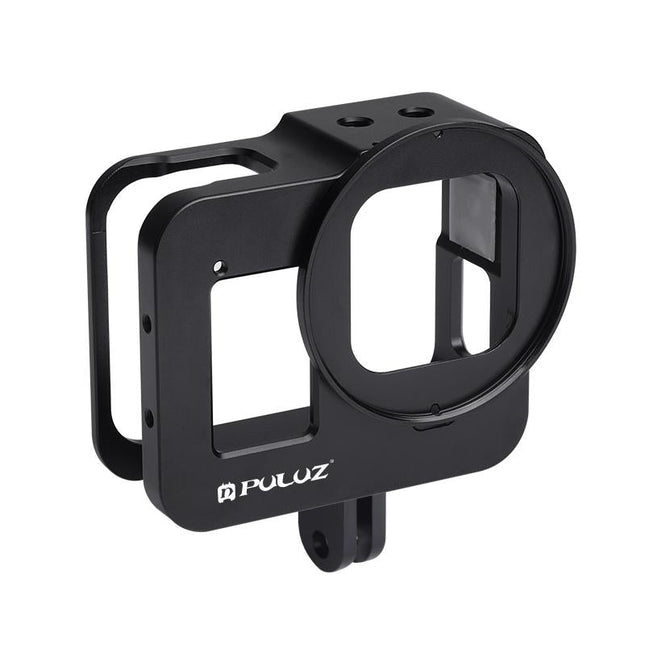 Aluminum Protective Cage With 52Mm Uv Lens For Gopro Hero8