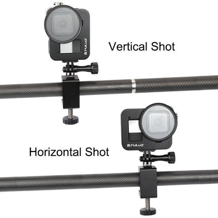 Aluminum Protective Cage With 52Mm Uv Lens For Gopro Hero8