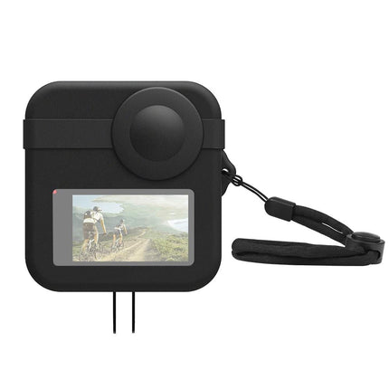 Silicone Protective Case For Gopro Max With Dual Lens Caps