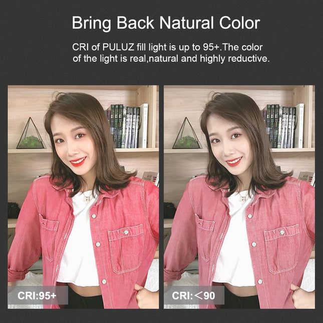 Adjustable Led Fill Light With Remote - Rgb Colour Handheld