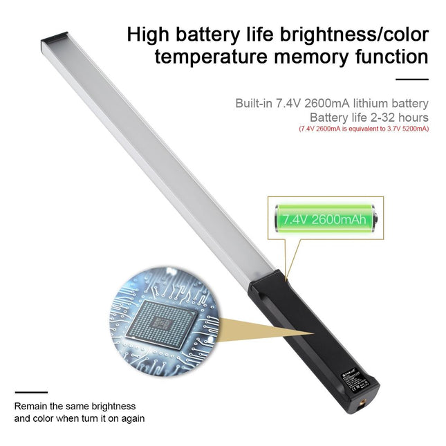 Adjustable Led Fill Light With Remote - Rgb Colour Handheld
