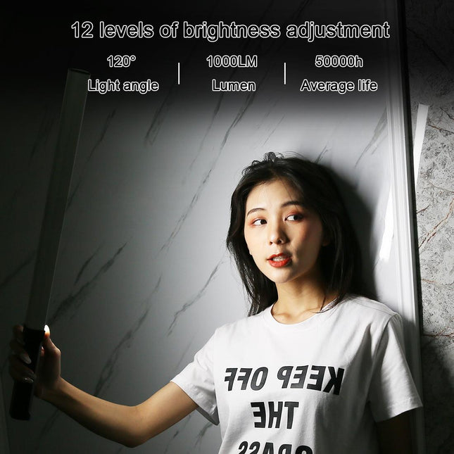 Adjustable Led Fill Light With Remote - Rgb Colour Handheld