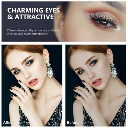 Curved Usb Led Ring Light For Selfie Beauty And Vlogging