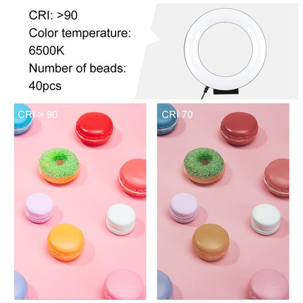 Curved Usb Led Ring Light For Selfie Beauty And Vlogging