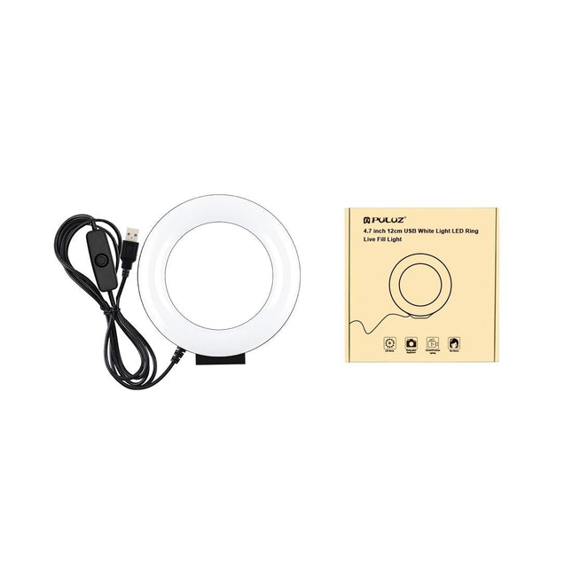 Curved Usb Led Ring Light For Selfie Beauty And Vlogging