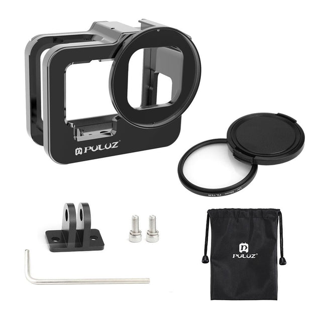 Thicken Housing Shell With Insurance Frame And Uv Lens For Gopro Hero