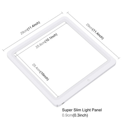 30Cm White Led Light Pad For Photo Studio Box