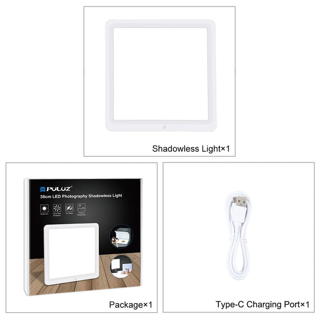 30Cm White Led Light Pad For Photo Studio Box