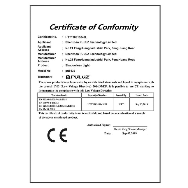 20Cm Led Light Pad For Photo Studio Box - Shadowless