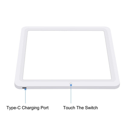 20Cm Led Light Pad For Photo Studio Box - Shadowless