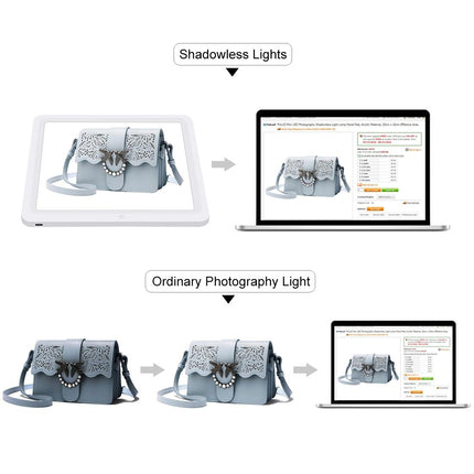 20Cm Led Light Pad For Photo Studio Box - Shadowless