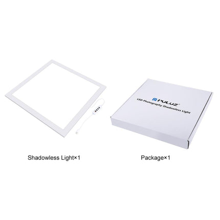 1000Lm Led Photography Light Panel With Switch - 38Cm Metal No Polar Dimming - 33.3Cm X 33.3Cm Effective Area
