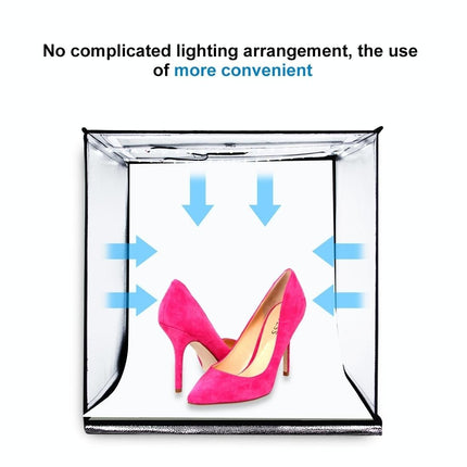 40Cm Studio Tent Light Panel - 15W 1200Lm 32 Smd 5730 5500K Aluminum Base