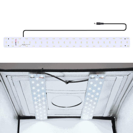 60Cm Studio Tent Light Panel - 30W 1690Lm 60 Leds Smd 5730 - 5500K Aluminum Base
