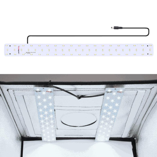60Cm Studio Tent Light Panel - 30W 1690Lm 60 Leds Smd 5730 - 5500K Aluminum Base