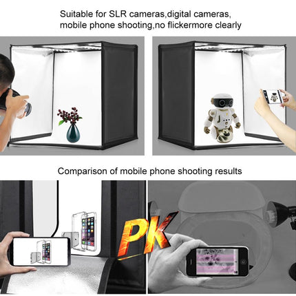60Cm Studio Tent Light Panel - 30W 1690Lm 60 Leds Smd 5730 - 5500K Aluminum Base