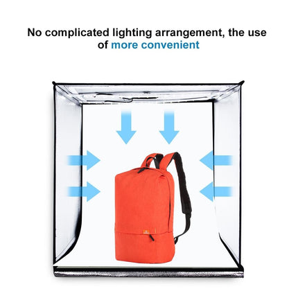 60Cm Studio Tent Light Panel - 30W 1690Lm 60 Leds Smd 5730 - 5500K Aluminum Base