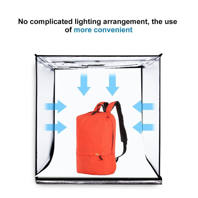 60Cm Studio Tent Light Panel - 30W 1690Lm 60 Leds Smd 5730 - 5500K Aluminum Base