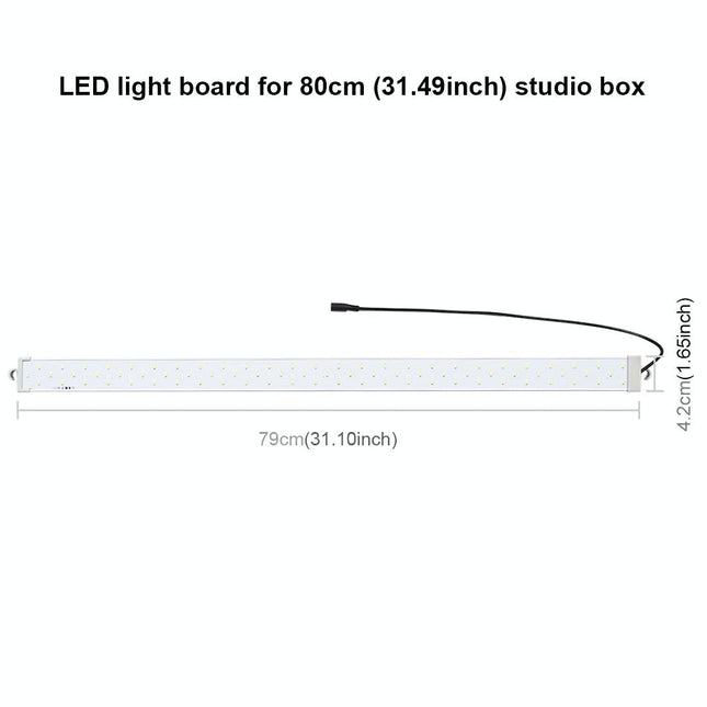 40W 4250Lm 78 Smd 5730 Led Light Panel For 80Cm Studio Tent - 5500K Aluminum Base