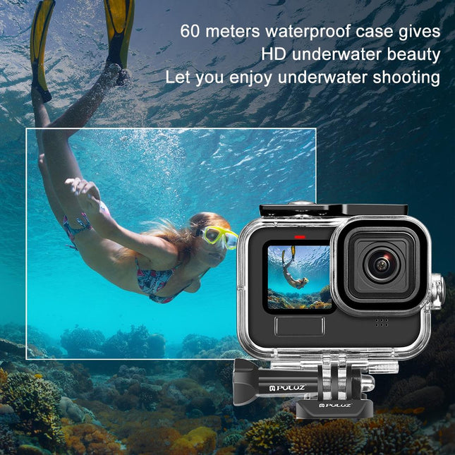 60M Waterproof Housing For Gopro Hero With Mount And Screw