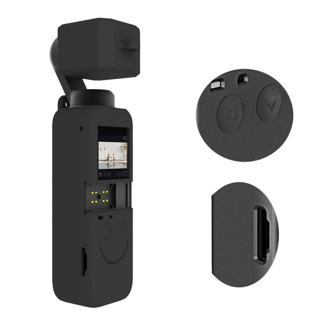 Versatile Silicone Case Set For Dji Pocket 2 - 2 In 1