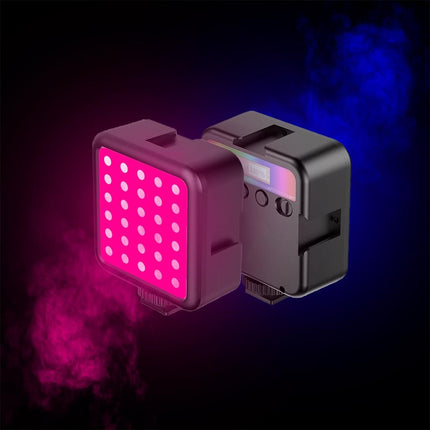 Handheld Camera Led Light - Full Colour Beauty Fill - Black