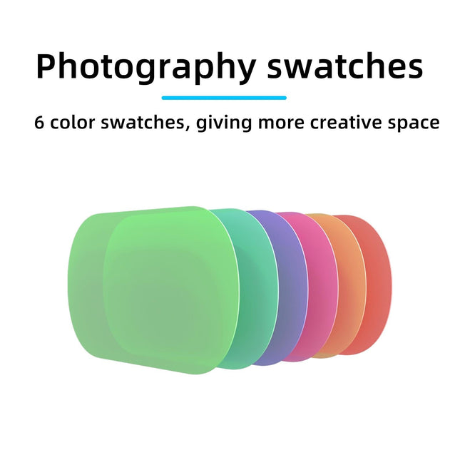 Switchable 6-Colour Led Beauty Fill Light For Live Broadcast And Photography