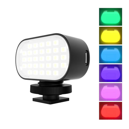 Switchable 6-Colour Led Beauty Fill Light For Live Broadcast And Photography