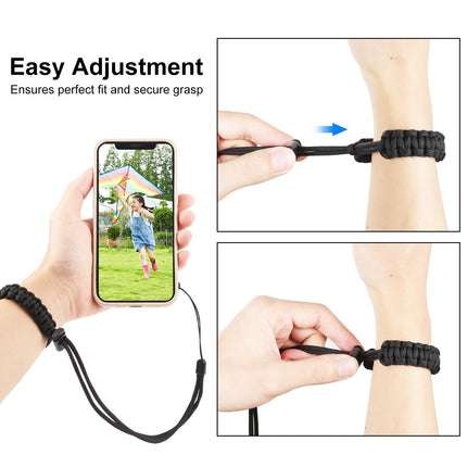 Adjustable Anti-Lost Camera Wrist Strap - Braided Sport