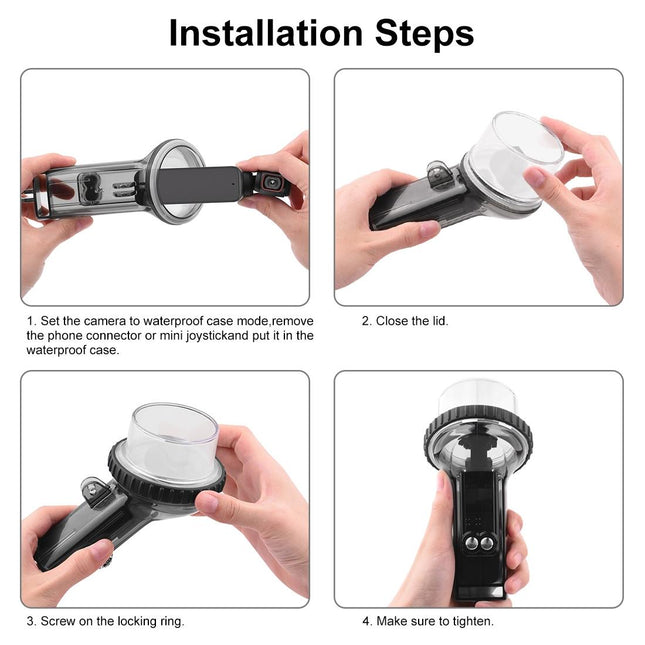 Waterproof Diving Case For Dji Pocket 2 - 60M Depth