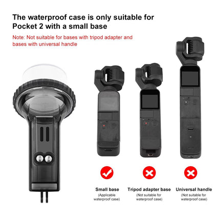 Waterproof Diving Case For Dji Pocket 2 - 60M Depth