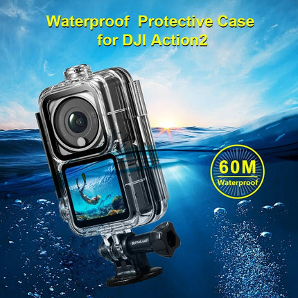 Waterproof Housing For Dji Action 2 Camera And Combo